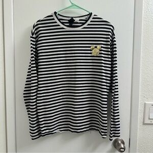 Disney x H&m striped longsleeves mickey top
